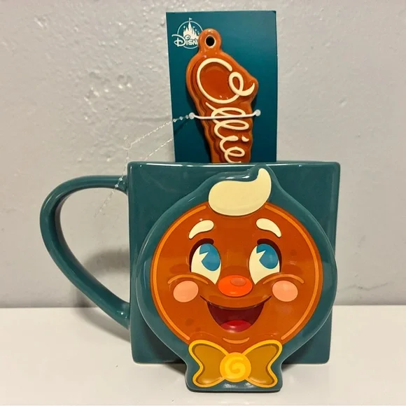 Disney Parks Jollywood Nights Ollie Coffee Mug with Spoon - Picture 3 of 9